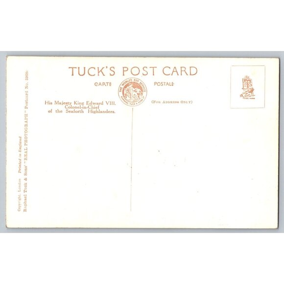 Vintage Tucks Postcards Of King Edward VIII & Royal Portrait Set of 5 #1624 - Picture 6 of 10